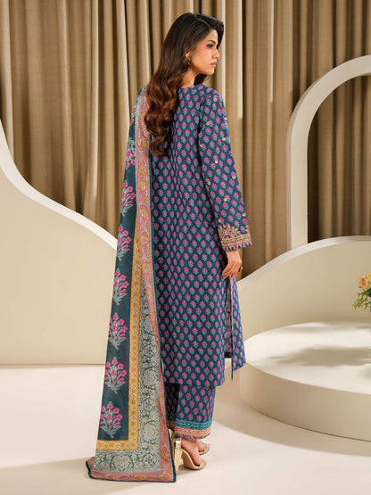 3 Piece Lawn Suit-Embroidered (Unstitched)