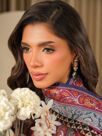 3 Piece Lawn Suit-Embroidered (Unstitched)