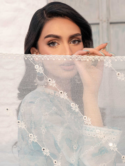 3 Piece Lawn Suit-Embroidered (Unstitched)