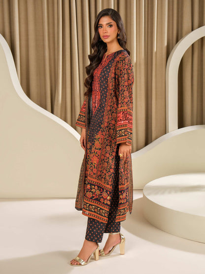 3 Piece Lawn Suit-Embroidered (Unstitched)