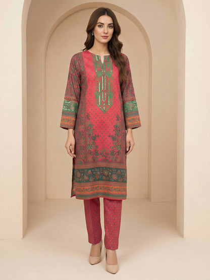 3 Piece Lawn Suit-Embroidered (Unstitched)