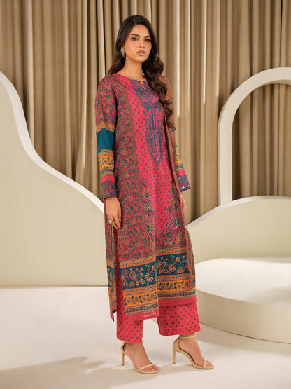 3 Piece Lawn Suit-Embroidered (Unstitched)