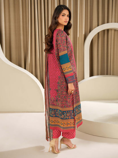 3 Piece Lawn Suit-Embroidered (Unstitched)