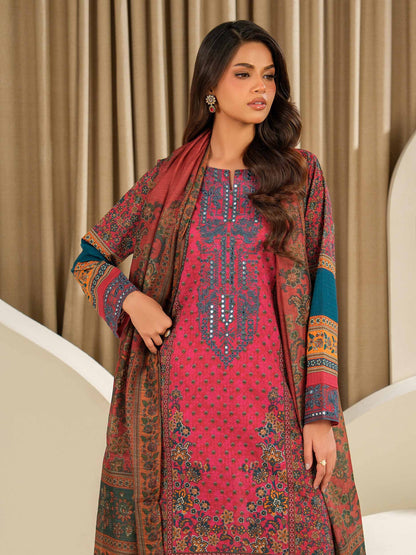 3 Piece Lawn Suit-Embroidered (Unstitched)