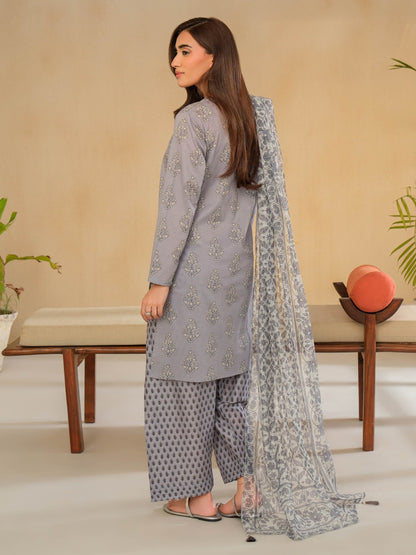 3 Piece Lawn Suit-Embroidered (Unstitched)