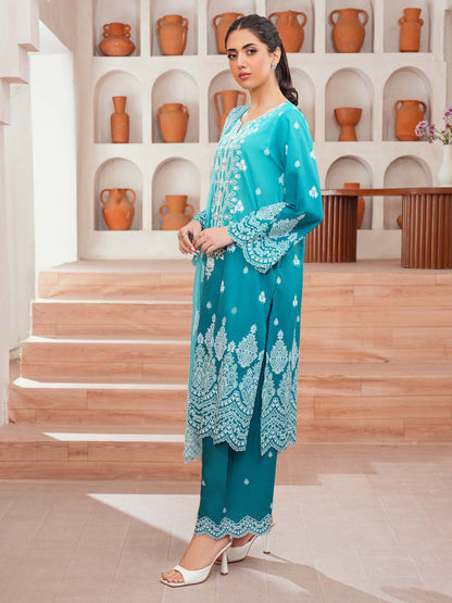 3 Piece Lawn Suit-Embroidered (Unstitched)