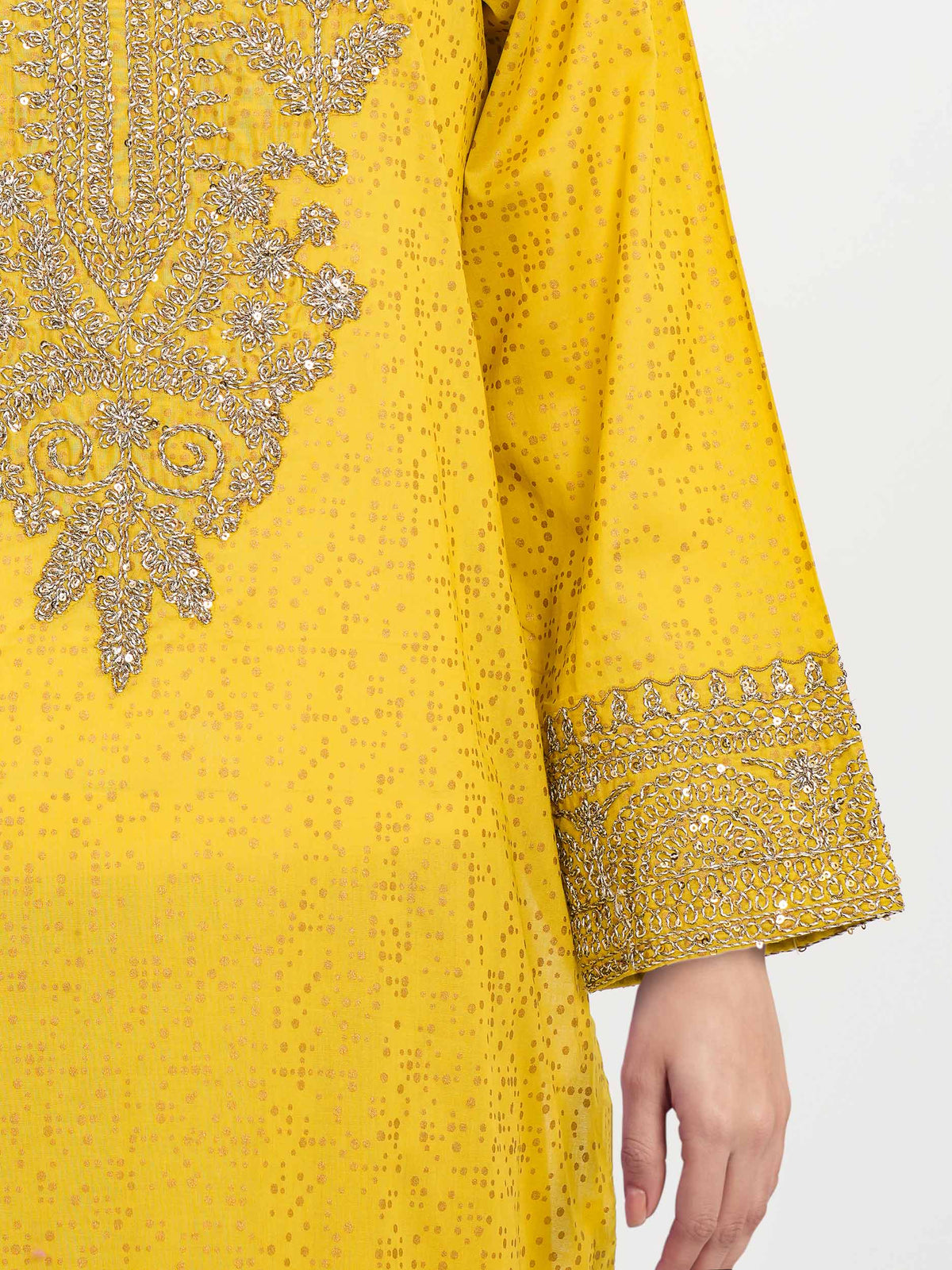 3 Piece Lawn Suit-Embroidered (Unstitched)