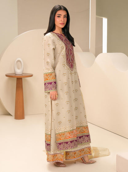 3 Piece Lawn Suit-Embroidered (Unstitched)