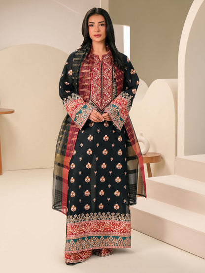 3 Piece Lawn Suit-Embroidered (Unstitched)