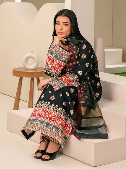 3 Piece Lawn Suit-Embroidered (Unstitched)