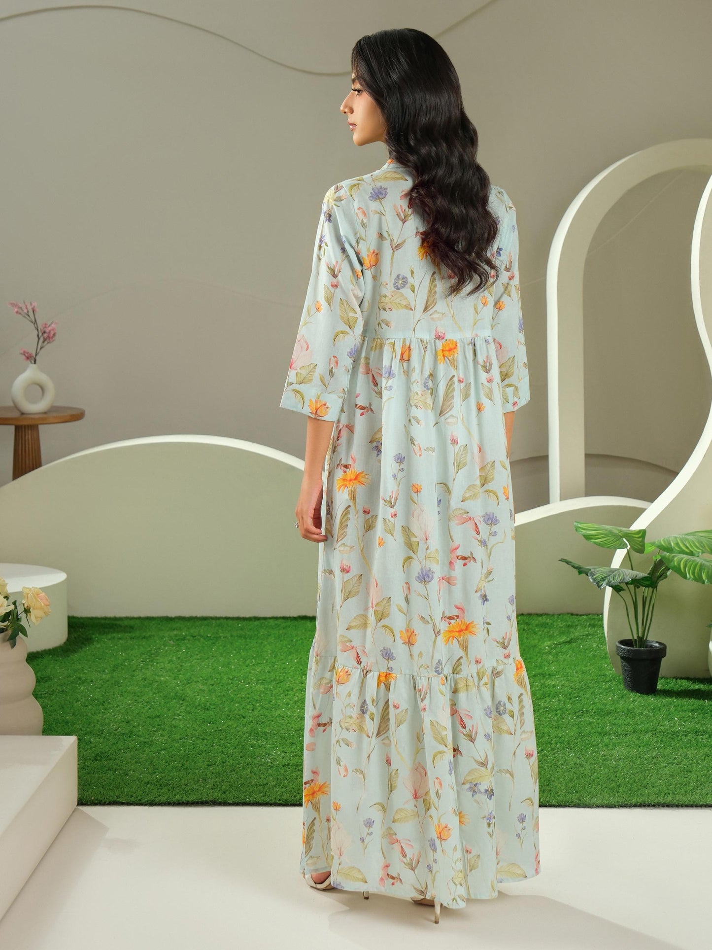 Cambric Shirt-Printed (Unstitched)