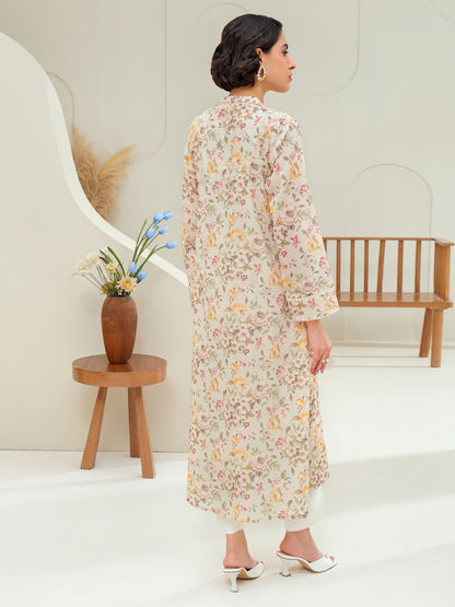 Lawn Shirt-Printed (Unstitched)