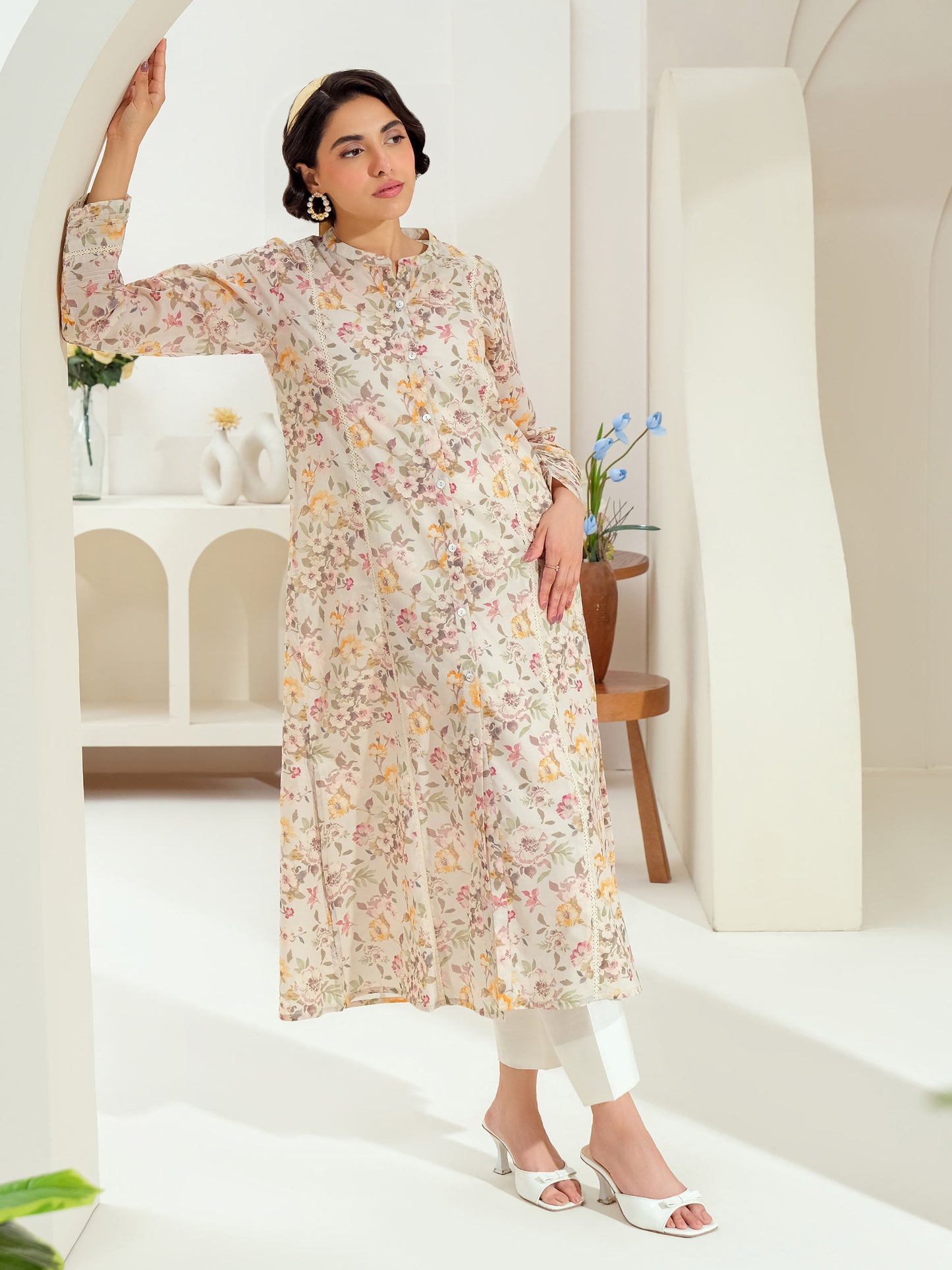 Lawn Shirt-Printed (Unstitched)