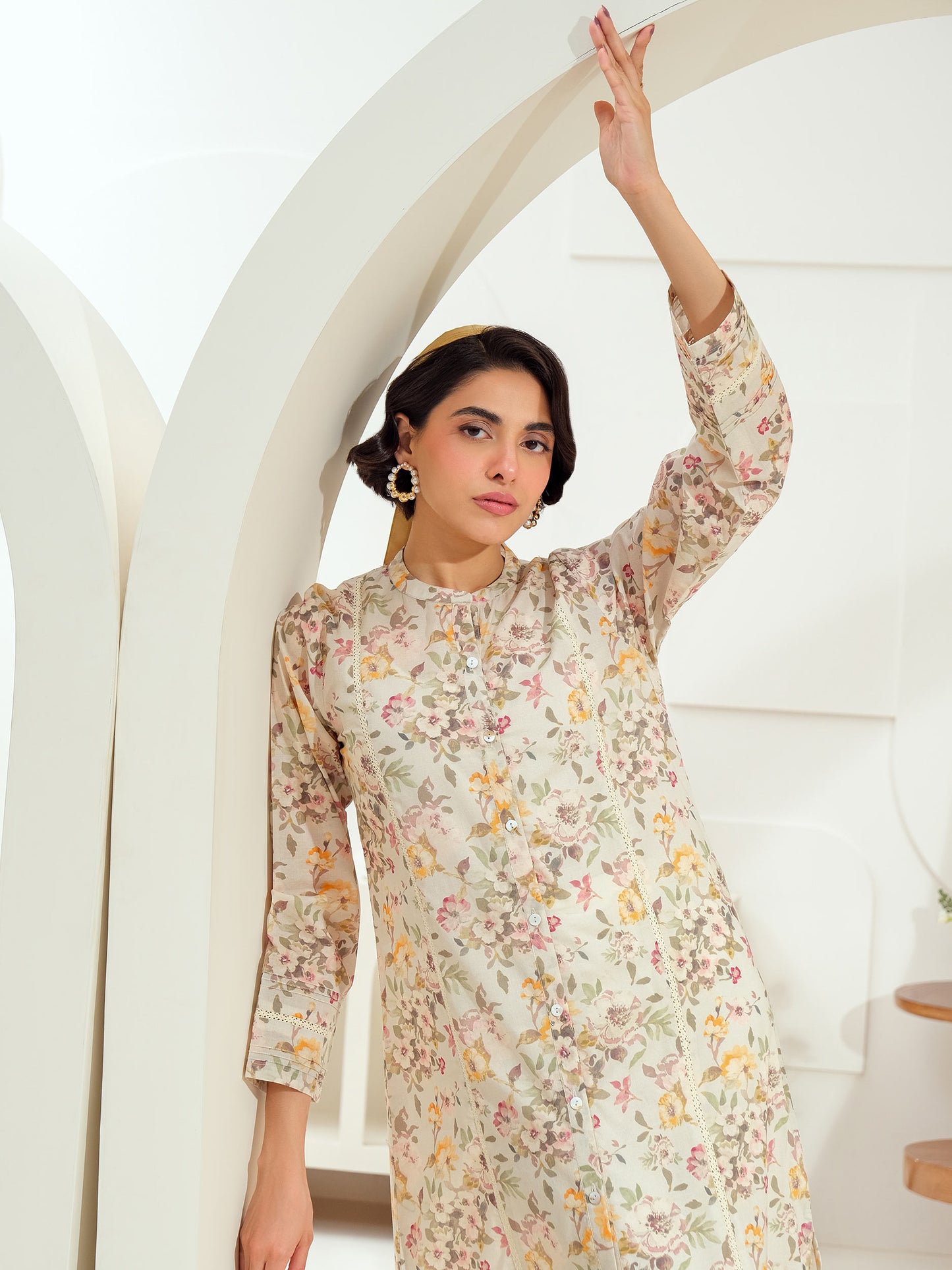 Lawn Shirt-Printed (Unstitched)