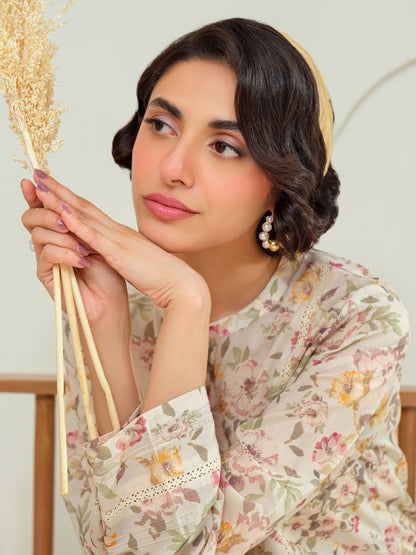 Lawn Shirt-Printed (Unstitched)