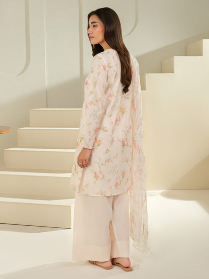 3 Piece Cambric Suit-Printed (Unstitched)