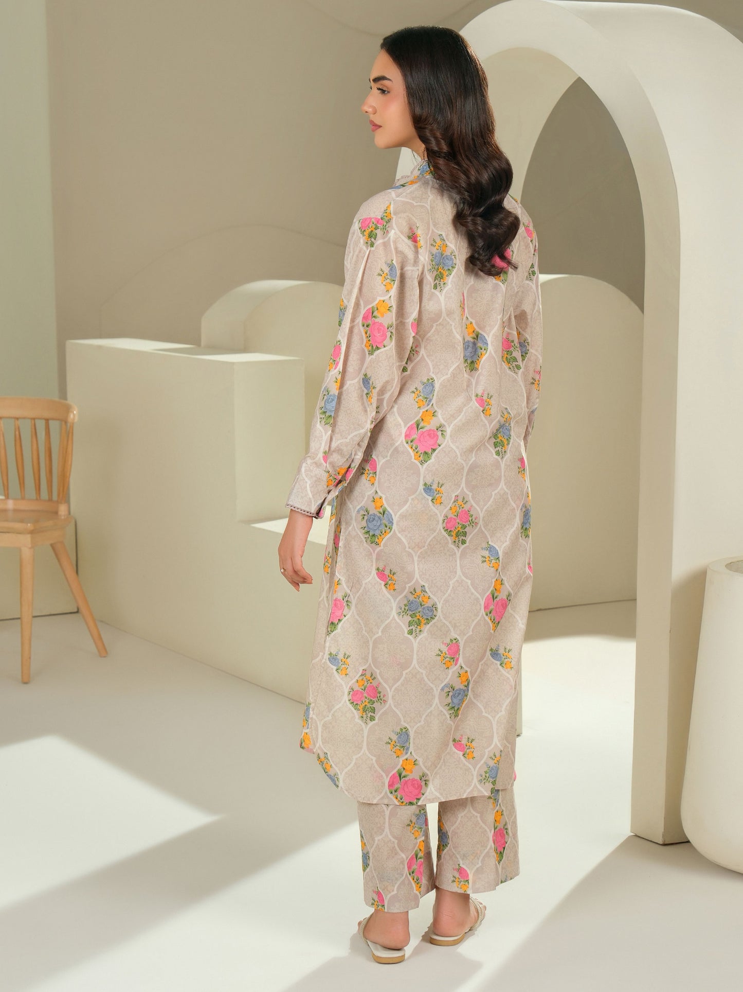 Lawn Shirt-Printed (Unstitched)