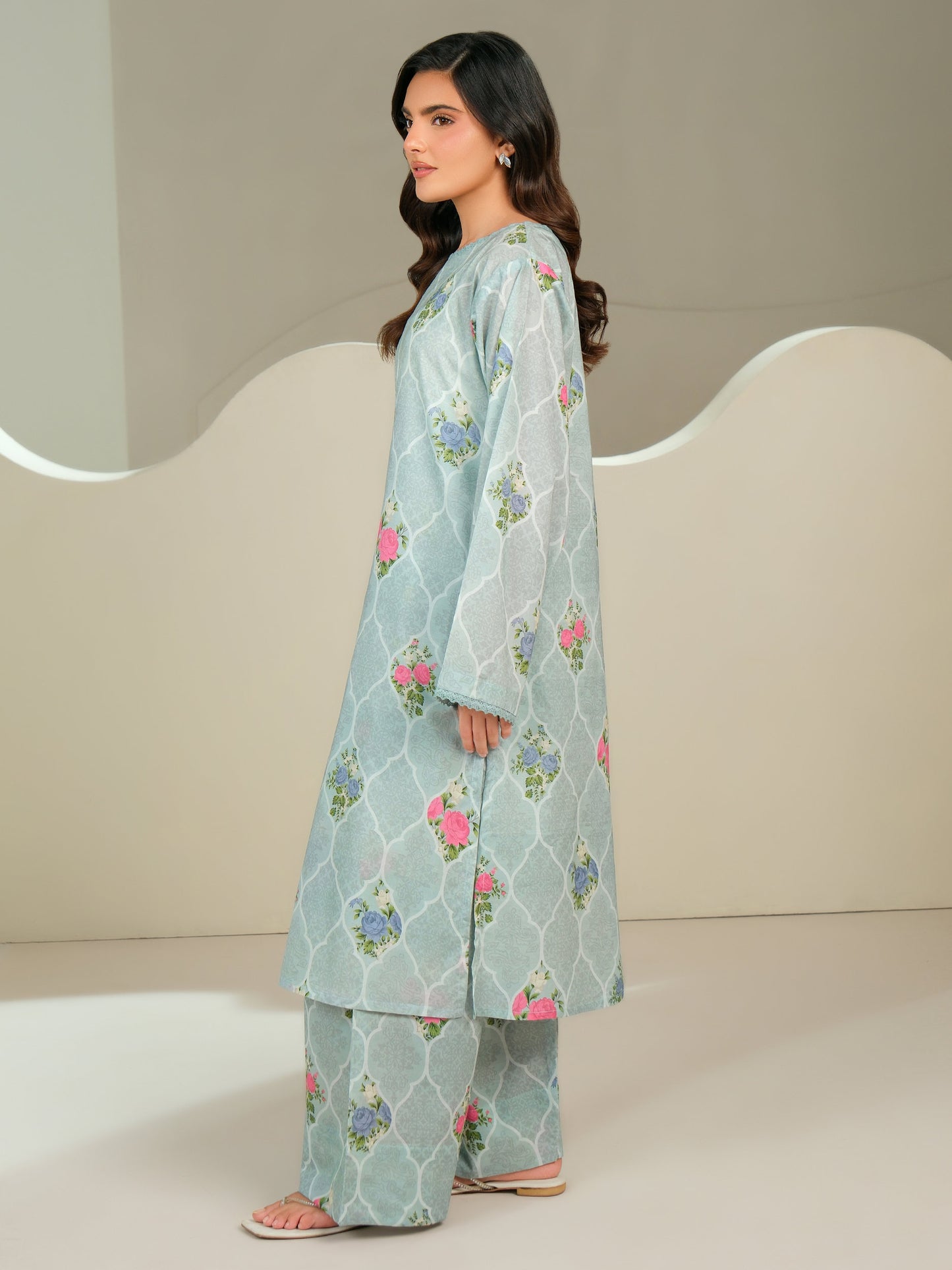 Lawn Shirt-Printed (Unstitched)