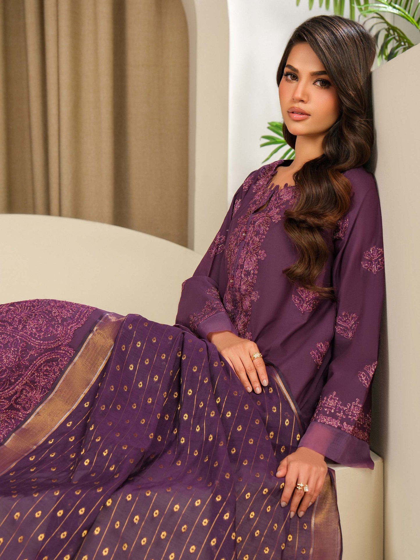 3 Piece Lawn Suit-Embroidered (Unstitched)