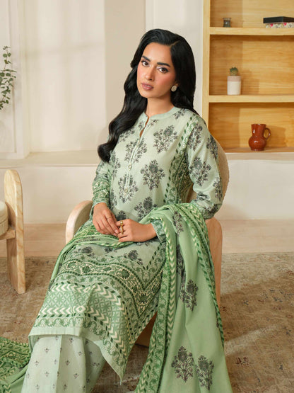 3 Piece Khaddar Suit-Printed (Unstitched)