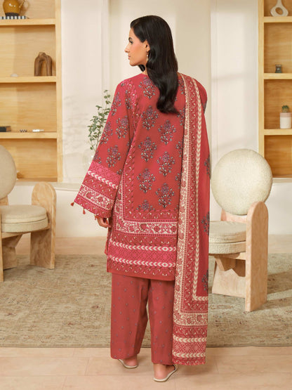3 Piece Khaddar Suit-Printed (Unstitched)