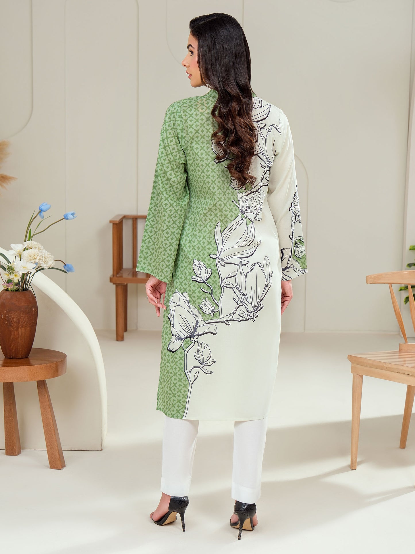 Lawn Shirt-Printed (Unstitched)