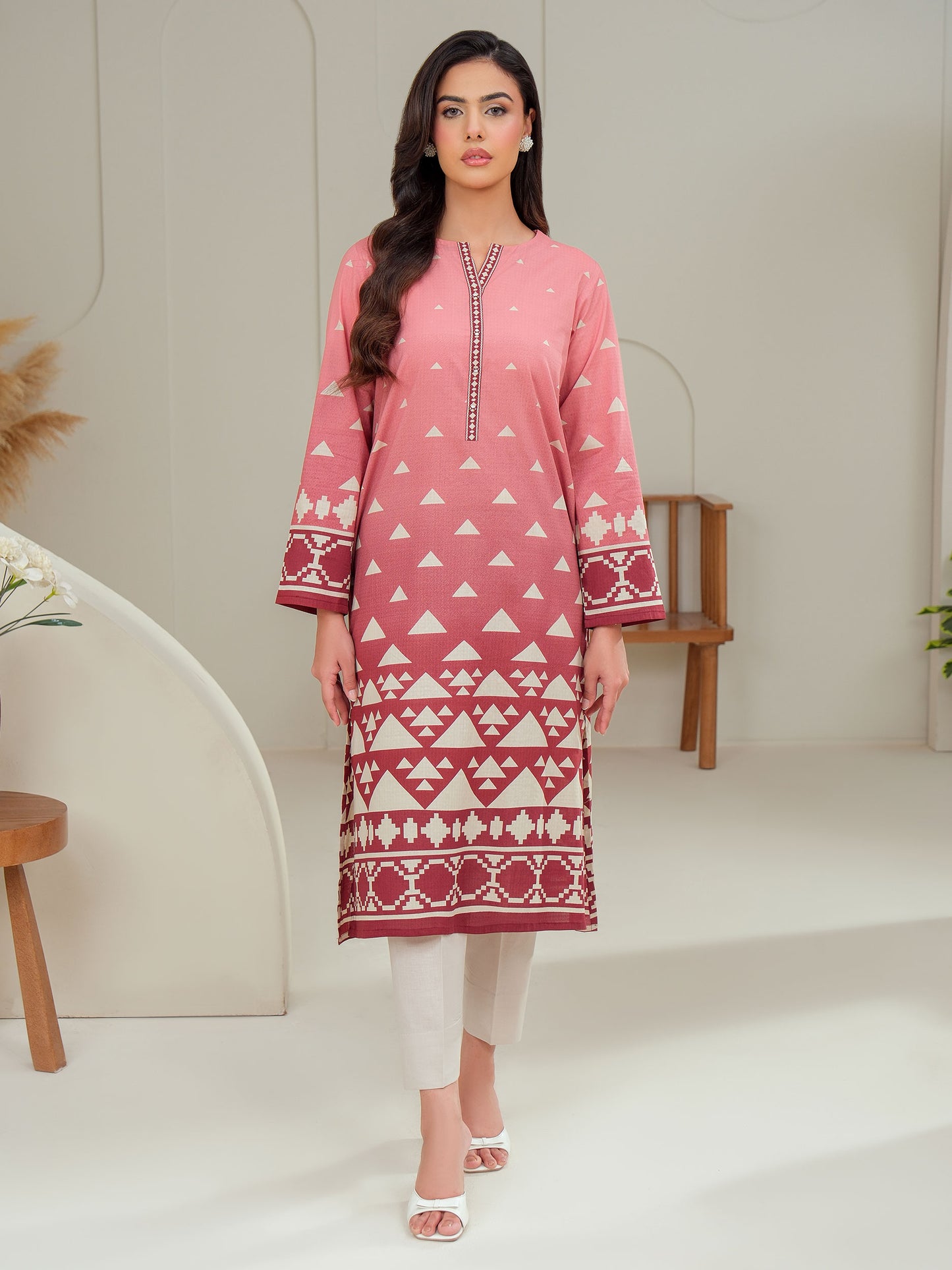 Lawn Shirt-Printed (Unstitched)