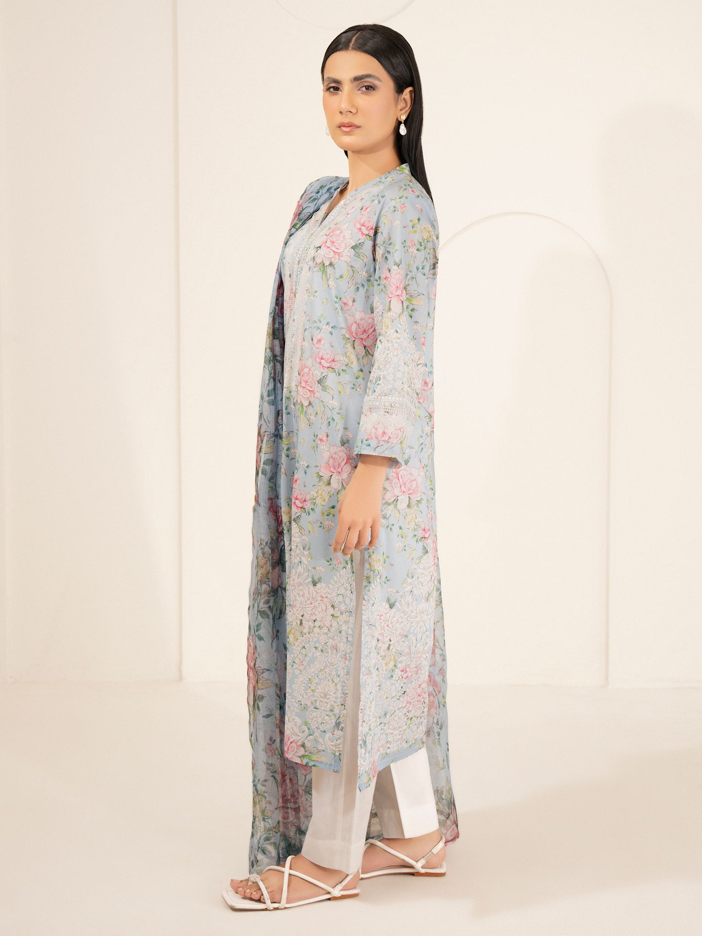 2 Piece Lawn Suit-Printed (Unstitched)
