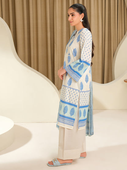 2 Piece Lawn Suit-Printed (Unstitched)
