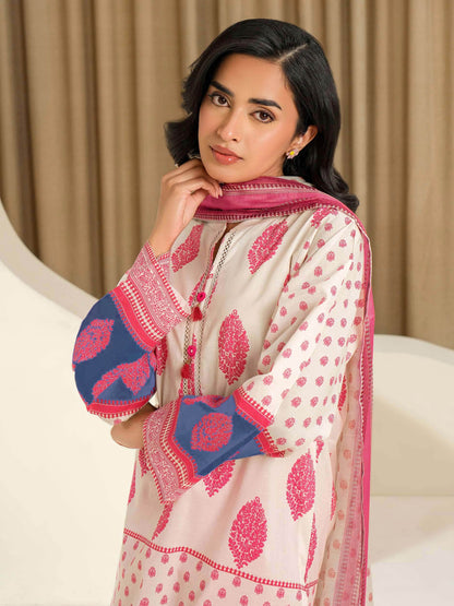 2 Piece Lawn Suit-Printed (Unstitched)
