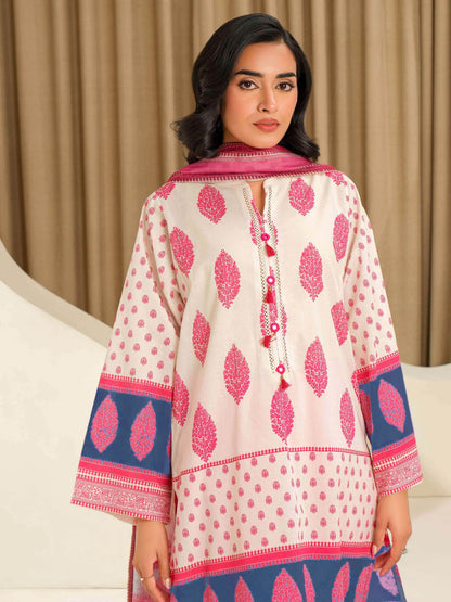 2 Piece Lawn Suit-Printed (Unstitched)