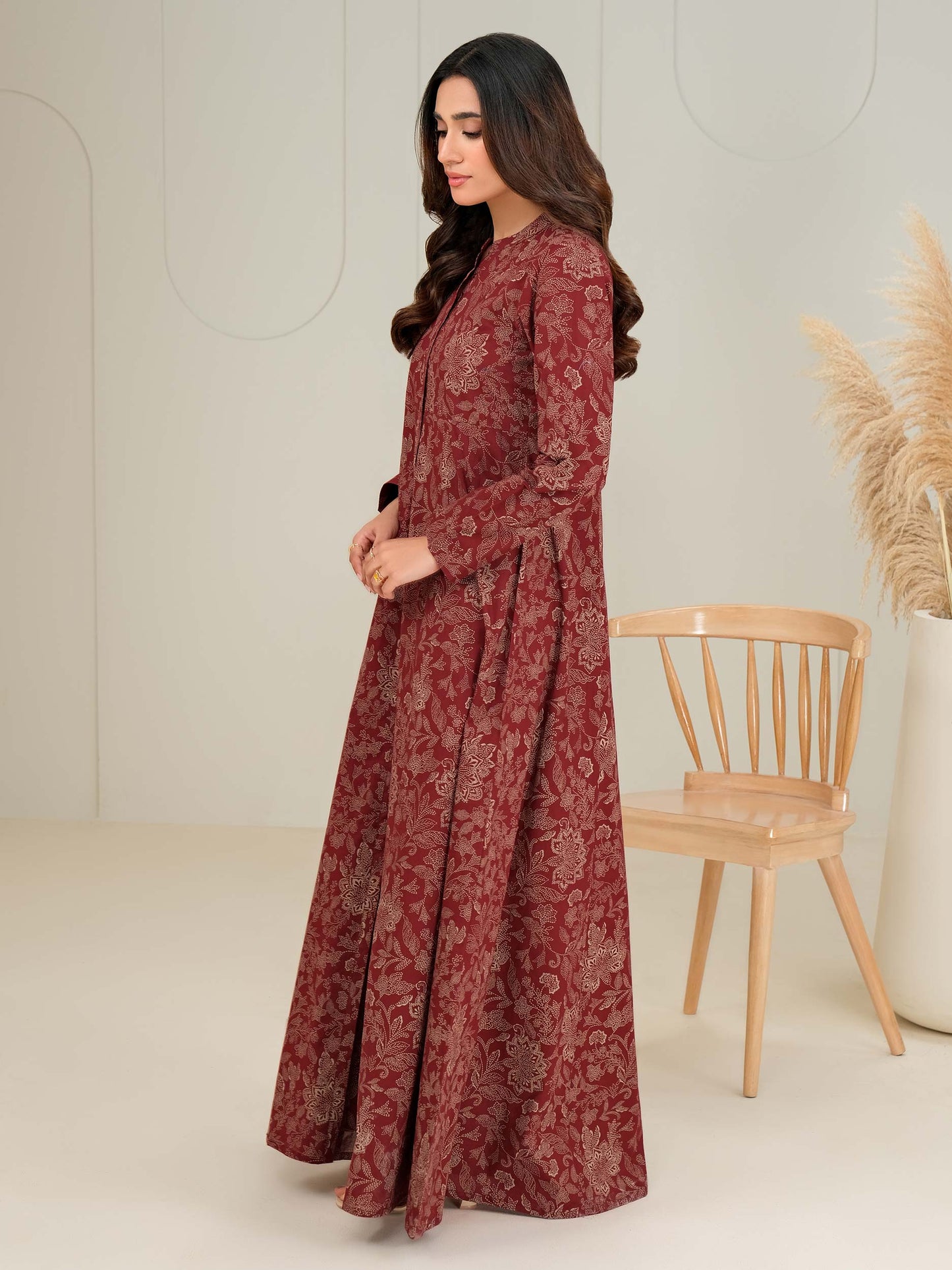 2 Piece Lawn Suit-Paste Print (Unstitched)