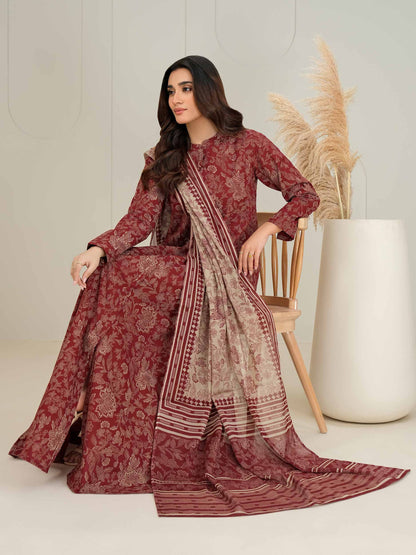 2 Piece Lawn Suit-Paste Print (Unstitched)