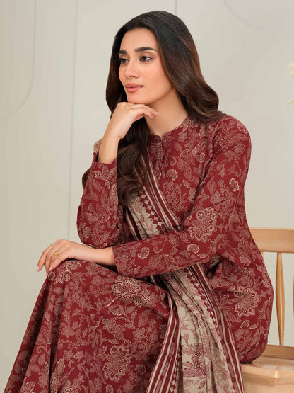 2 Piece Lawn Suit-Paste Print (Unstitched)