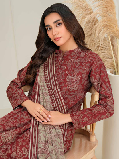 2 Piece Lawn Suit-Paste Print (Unstitched)
