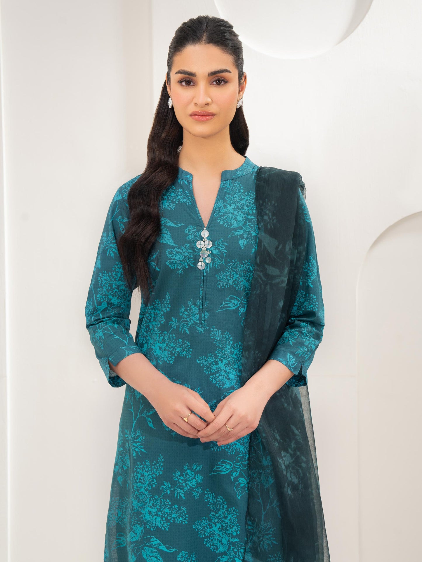 3 Piece Lawn Suit-Printed (Unstitched)