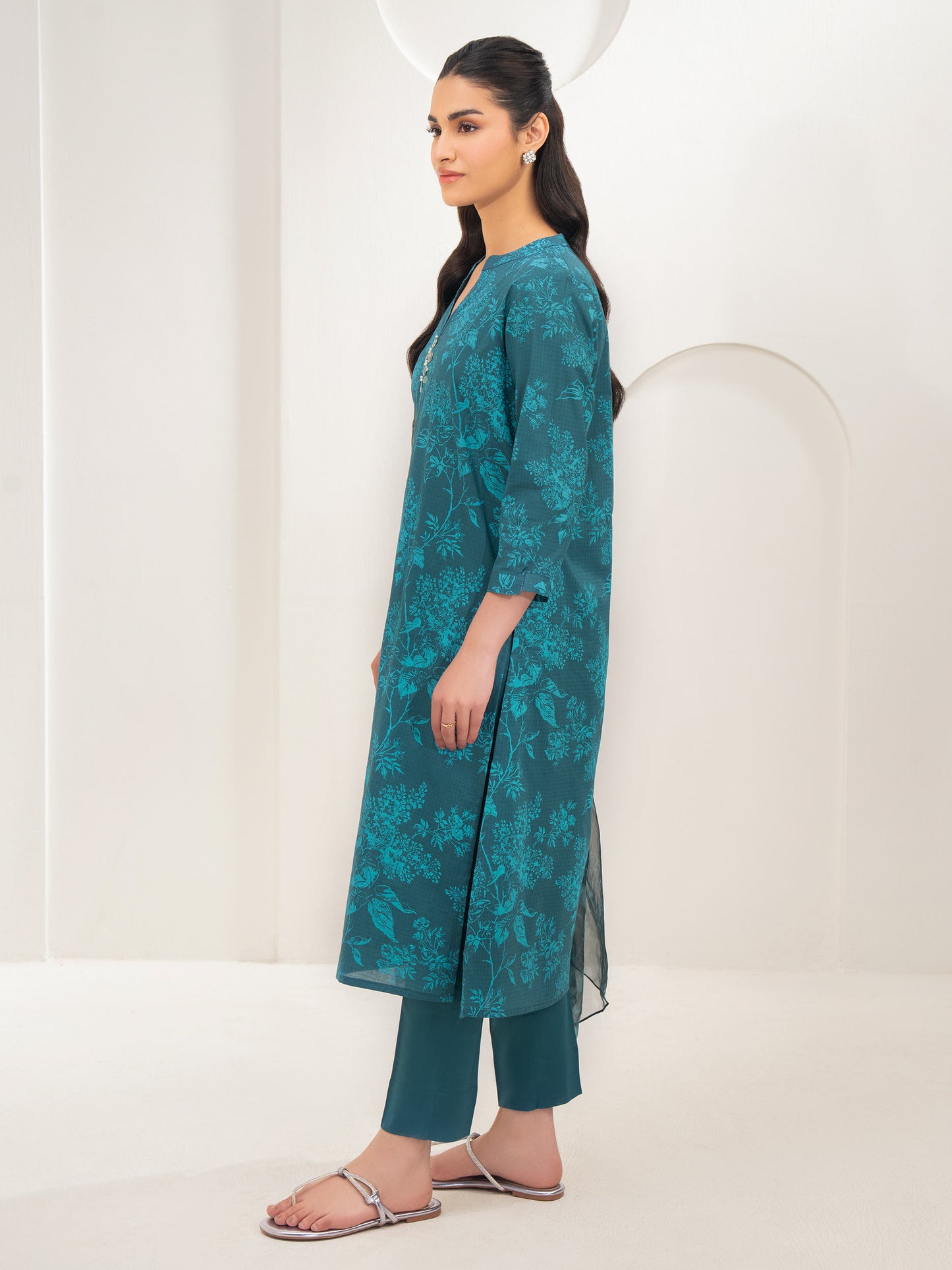 3 Piece Lawn Suit-Printed (Unstitched)