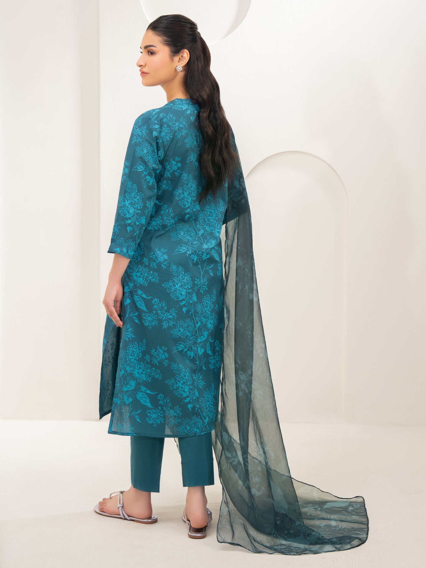 3 Piece Lawn Suit-Printed (Unstitched)