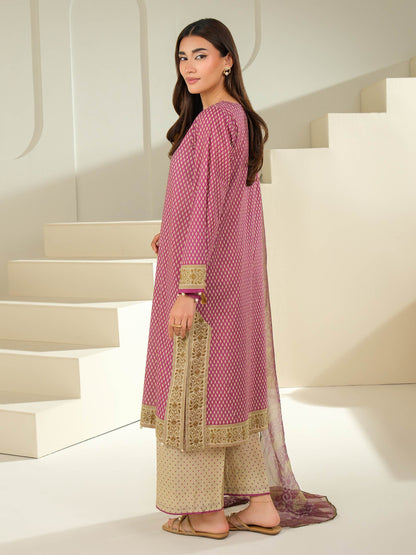 3 Piece Cambric Suit-Printed (Unstitched)