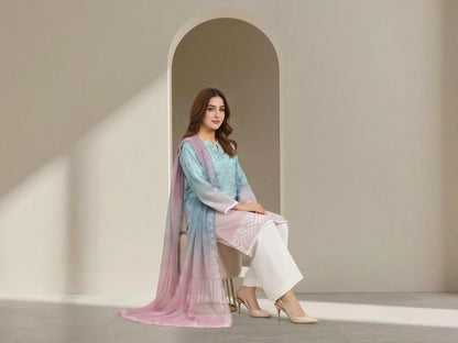 2 Piece Lawn Suit (Unstitched)