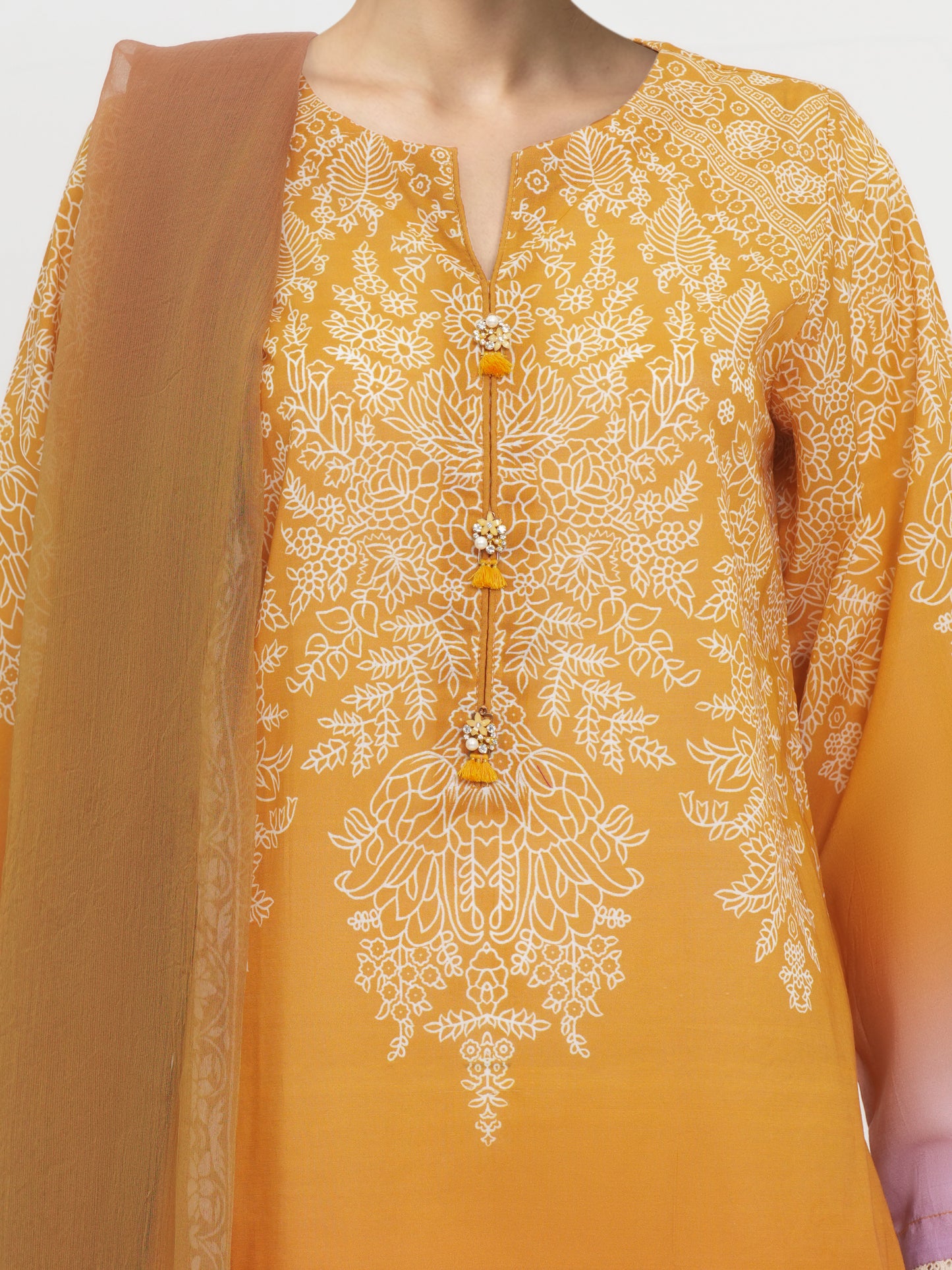 2 Piece Lawn Suit (Unstitched)