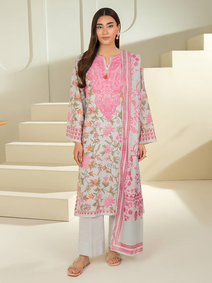 2 Piece Cambric Suit-Printed (Unstitched)