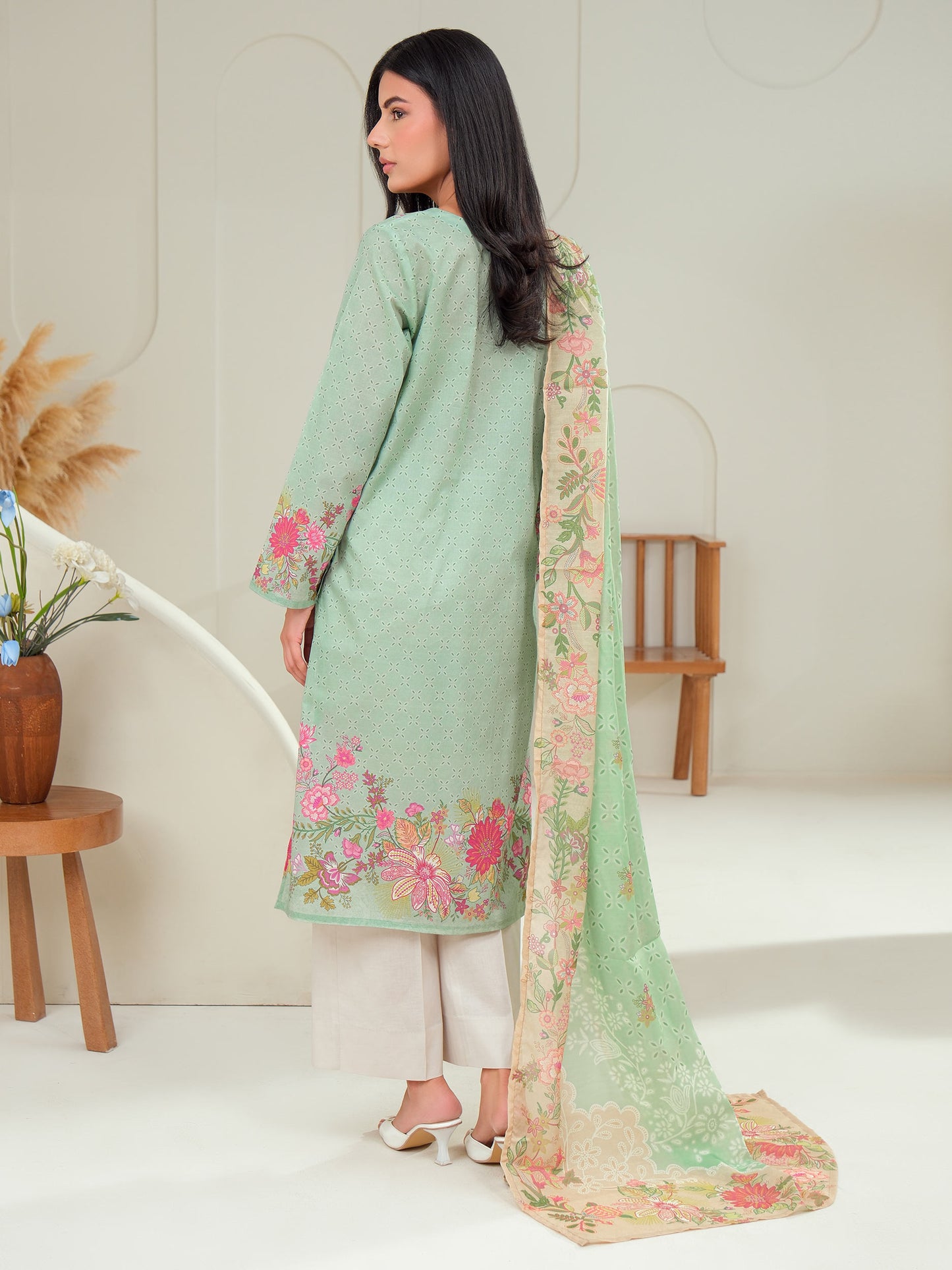 2 Piece Lawn Suit-Printed (Unstitched)