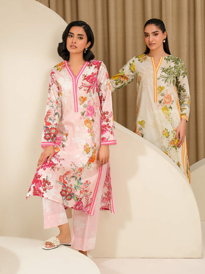2 Piece Lawn Suit-Printed (Unstitched)