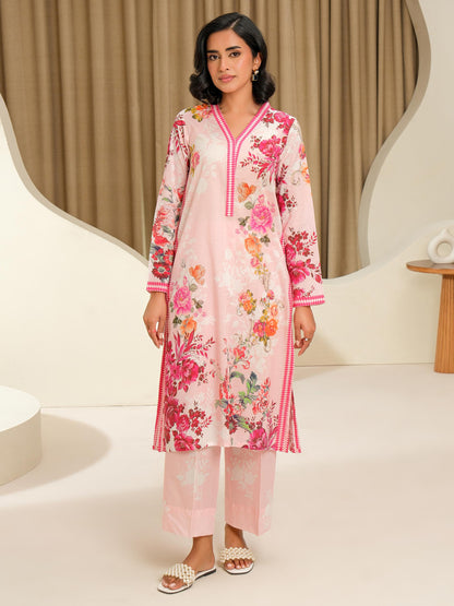 2 Piece Lawn Suit-Printed (Unstitched)
