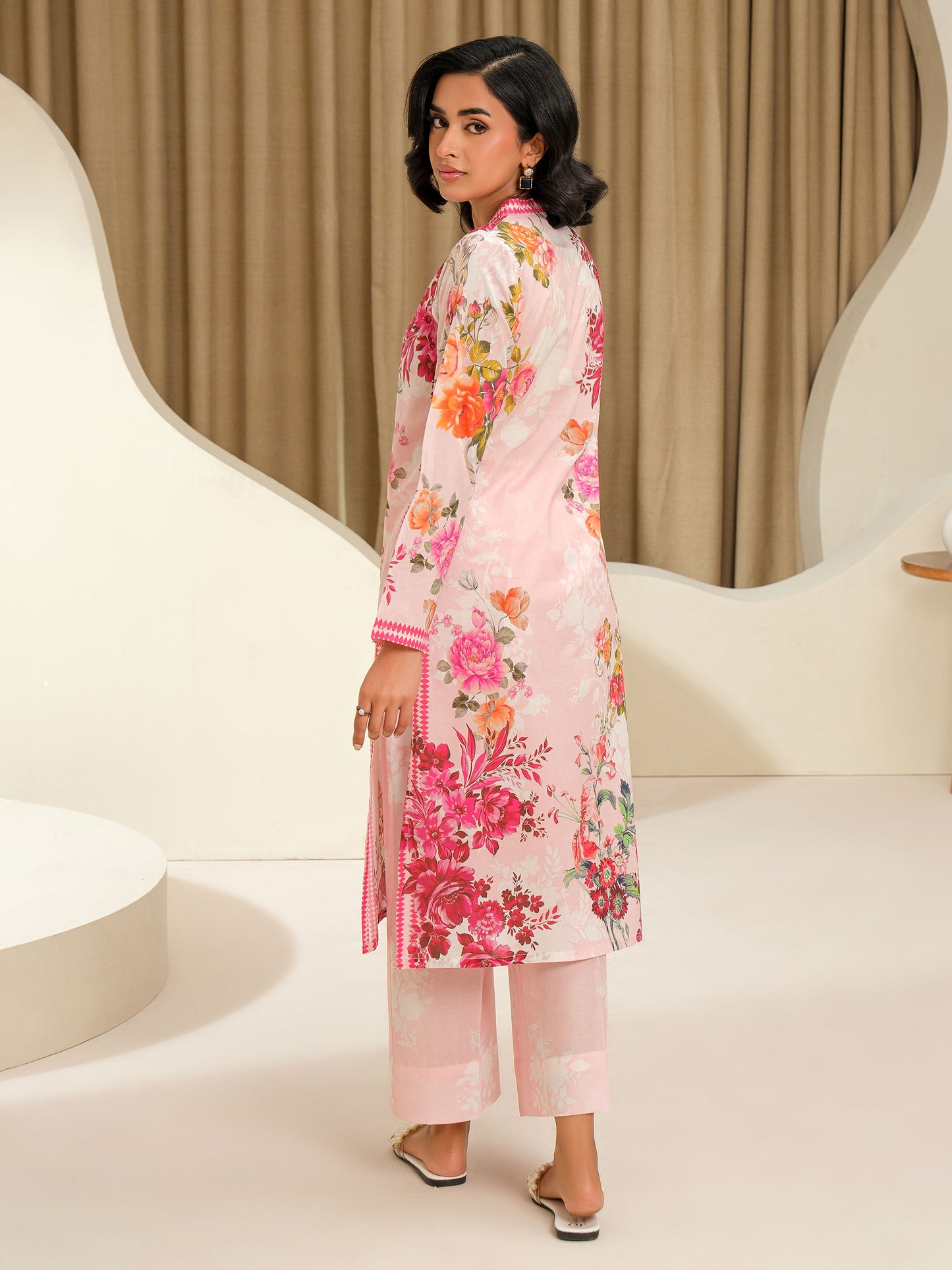 2 Piece Lawn Suit-Printed (Unstitched)