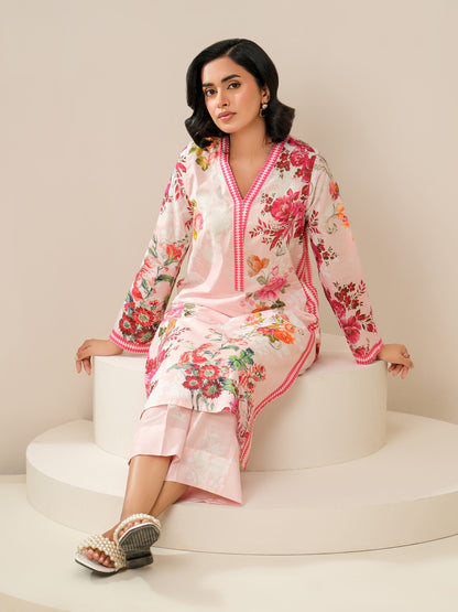 2 Piece Lawn Suit-Printed (Unstitched)