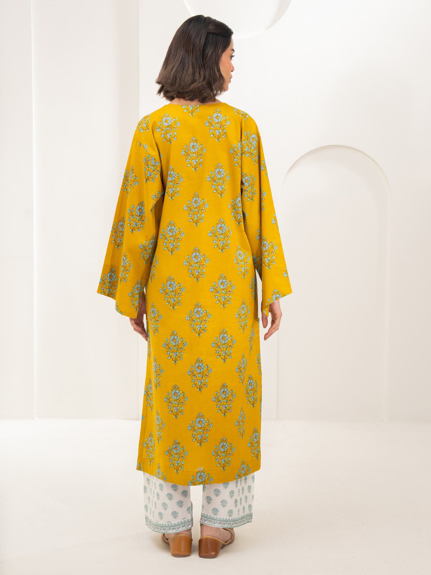2 Piece Lawn Suit-Paste Print (Unstitched)