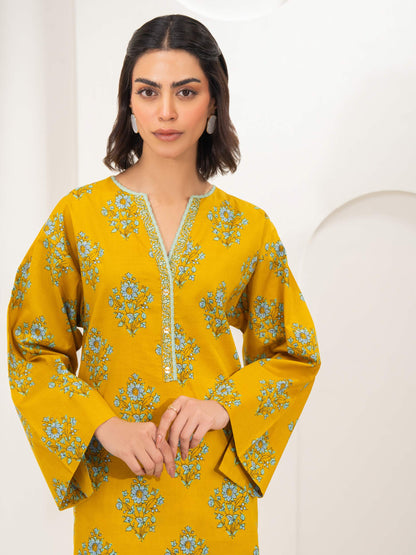 2 Piece Lawn Suit-Paste Print (Unstitched)
