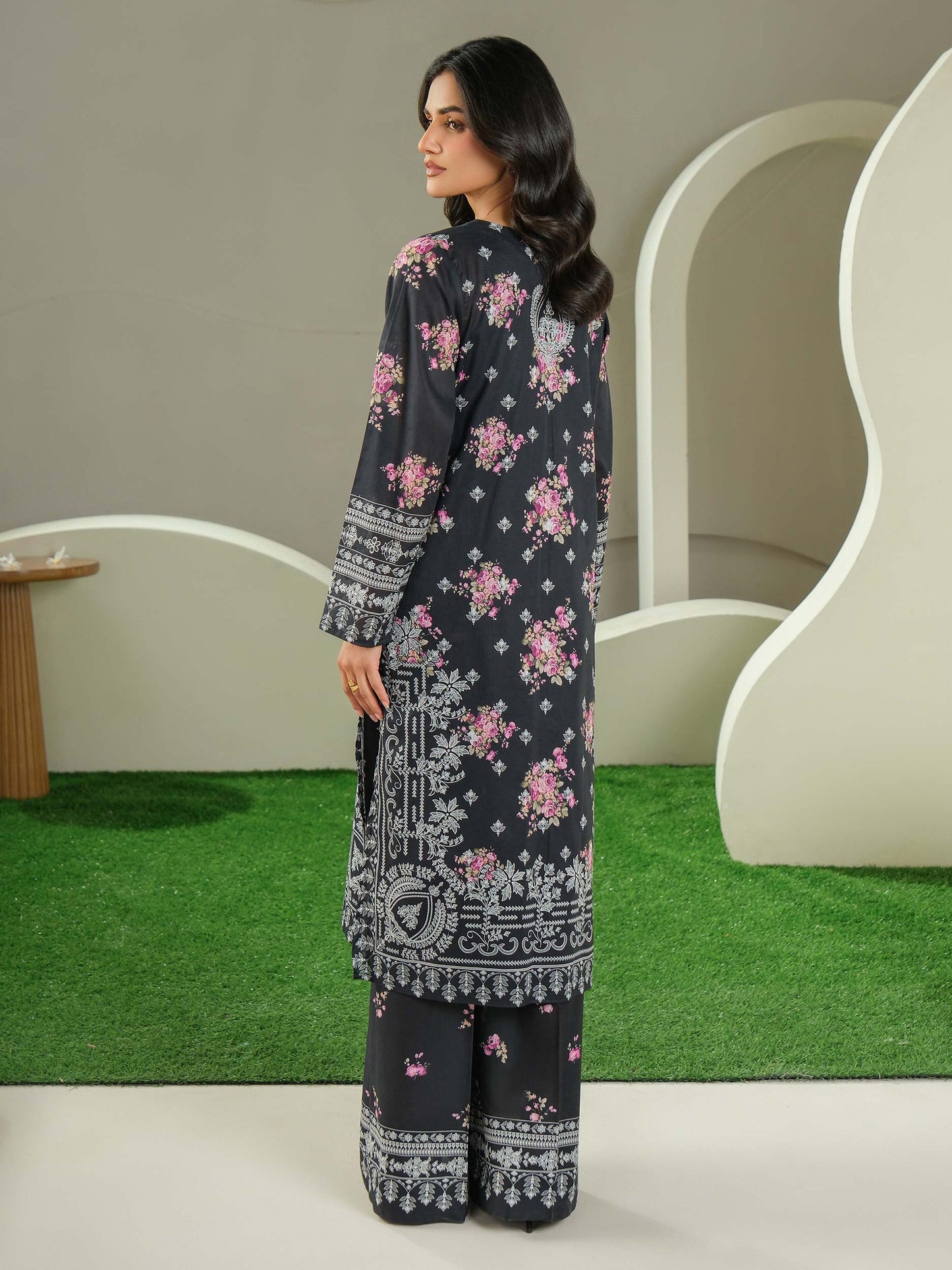 2 Piece Lawn Suit-Printed (Unstitched)